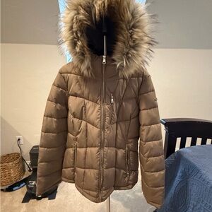 Marc New York Beige Water Resistant Jacket